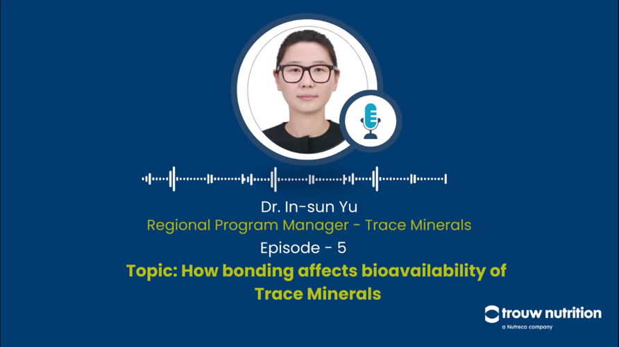 Bioavailability of trace minerals podcast by Trouw nutrition india