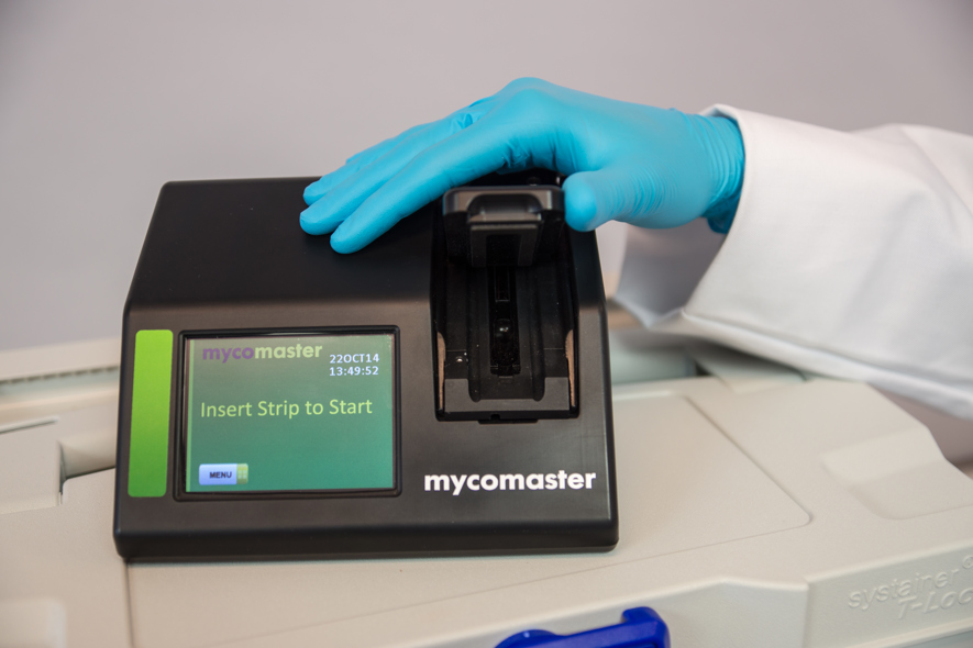 mycomaster feed testing machine